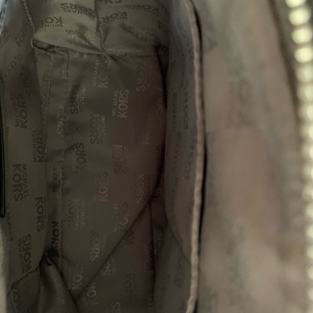 Michael Kors Gray Satchel with Silver Studs - Picture 7 of 8